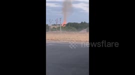 Dozens wounded by blasts at Kazakh military facility