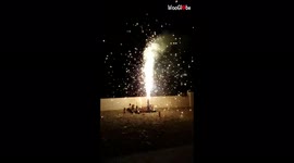'Fireworks Display Turns into a Mini-Explosion '
