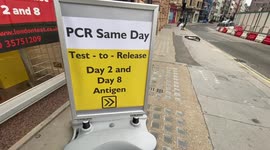 Fit to Fly PCR test center in central London