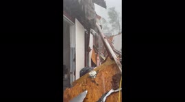 Shocking footage shows collapsed home from Hurricane Ida in Louisiana