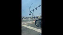 A patrol guards the entrance to Lake Tahoe. Carson City, NV, USA