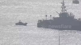 Vigilant arrives at Dover Harbour after handover with the French in our waters