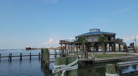 President biden flies right over me as I am relaxing on my yacht in grand isle louisiana