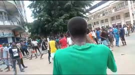 Reactions on the day after military took power and deposed president Conde in Conakry, Guinea