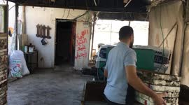 Palestinian Farmers Use Seeds Planting Machine For the First Time in The Gaza Strip.