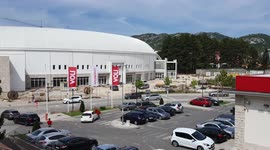Protest over the inauguration of a new representative of the Serbian Orthodox Church in Cetinje, Montenegro