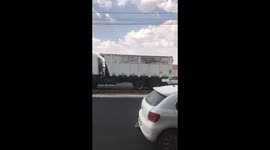 Pro-Bolsonaro rallies in Morrinhos, Brazil