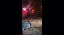 Escombros del edificio Cristal Beach en Acapulco por el terremoto