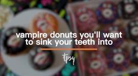 Try This Non-Baker’s Dream Halloween Dessert! The Vampire Donuts