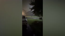 Tropical Depression Nicholas lashes Dickinson, Texas