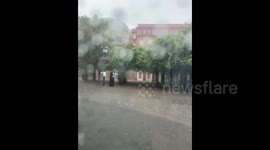 US: Heavy Rainfall Hits DC Area Causing Flood And Road Closures