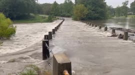 Washington D.C. area slammed with heavy rain, flooding and road closures