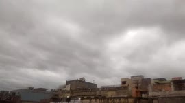 Have you seen such a cloudy sky, see this lovely weather