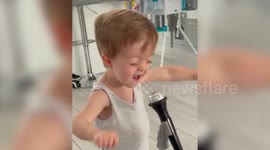This music loving kid channelling Whitney Houston will melt your heart