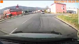 The driver of the minibus was seriously injured in an accident in Magadan