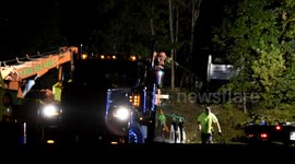 Tour Bus Accident - Mass Casualty Incident, Mass Casualty Incident, Tremont, Foster Township, Schuylkill County, Pennsylvania #4