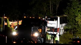 Tour Bus Accident - Mass Casualty Incident, Mass Casualty Incident, Tremont, Foster Township, Schuylkill County, Pennsylvania #5