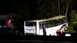 Tour Bus Accident - Mass Casualty Incident, Mass Casualty Incident, Tremont, Foster Township, Schuylkill County, Pennsylvania #6