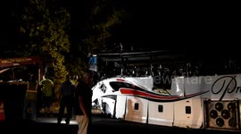 Tour Bus Accident - Mass Casualty Incident, Mass Casualty Incident, Tremont, Foster Township, Schuylkill County, Pennsylvania #7