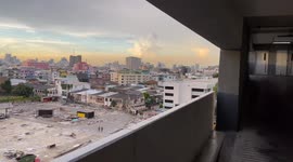 Before-and-after footage shows bustling night market destroyed by Covid-19 pandemic