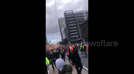 Construction workers protest continues in Melbourne, Australia