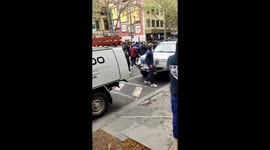 Melbourne, Australia 'freedom' protest