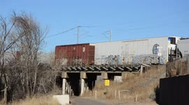 colorado underpass overhead train bridge on bicycle path cold morning