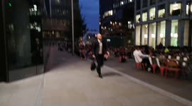 Mass Gathering Of Keep Fit People On Their Backs