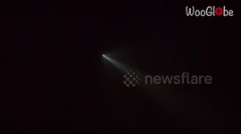 'Falcon 9 rocket, carrying the Inspiration4 crew, spotted over Murrells Inlet, SC'