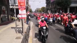 Greece: Efood Delivery Workers Protest Against Company’s Decision Of Turning Them Into Freelancers 2