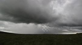 Cloud To Ground Lightning Bolt - Benbradagh Mountain - July 5th 2015