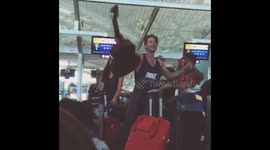 Bali Flight Delay - Hey Jude in the airport