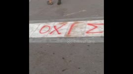 #OXI Protests in Athens,Greece on 15-07-2015