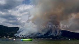 Kelowna West Side Road Fire