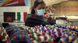 Otomí Community Occupies The INTI In Mexico City, Mexico