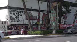 Otomi Community occupies National Institute of Indigenous Peoples in Mexico City, Mexico
