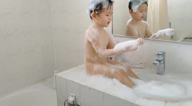 Do not leave your kid alone in bathroom although just for few minutes