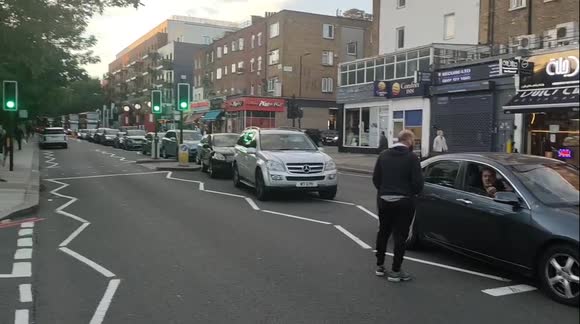 Edgware Road at a standstill on Sunday as fuel crisis hits central London
