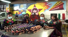 Otomí Community Tells Their Story In The Occupied INPI In Mexico City, Mexico