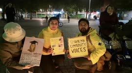 Londoners hold vigil for Sabina Nessa and other women who have died due to male violence