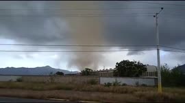 Tornado touches down in Venezuela, building damage reported