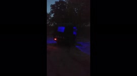 Driverless autoricksaw in India.