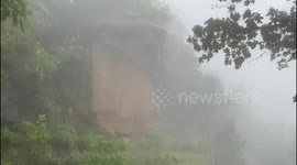 Tropical storm Dianmu triggers flooding and landslide in Thailand