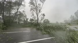 STORM CHASING CAUGHT UP IN STRAIGHT LINE WINDS FOLLOWED BY A SEVERE THUNDERSTORM WARNING WITH POSSIBLY DRIVING INTO A TORNADO