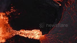 Watch this hypnotic footage of Iceland volcano erupting in Geldingadalir, Reykjanes