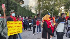 Tigrayan Protest Outside United Nations General Assembly In New York, USA