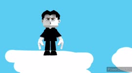 Stickman pushes stickman brother into roof AND GETS GROUNDED