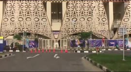 Footage of the Lukas Enembe Stadium as the Location for the Opening of the XX Papua PON 2021 in Papua, Indonesia