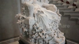 Berlin. Old National Gallery. The sculpture is made from a single piece of marble.
