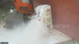 YouTuber tests how different objects fare against lawnmower line